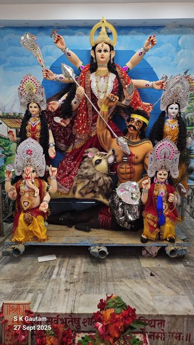 दुर्गा पूजा 2025 — सरमेरा