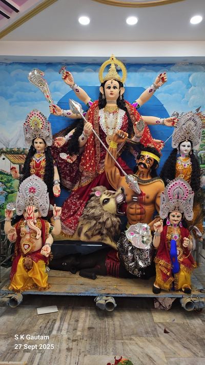 दुर्गा पूजा 2025 — सरमेरा